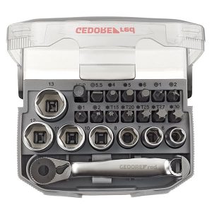 R49005023  Set bit-ključeva 1/4" sa Bit-Fix-compact adapterom 23del
