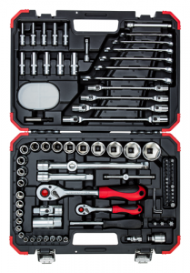 R46003092 Set nasadnih ključeva 1/4″+1/2″, 92 del