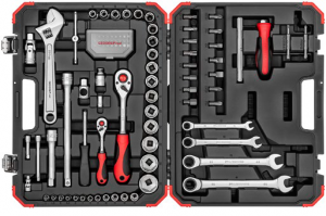 R46003097 Set nasadnih ključeva 1/4"+1/2", 97 del