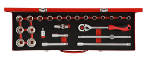 R69004024 Set nasadnih ključeva 1/2" 24del