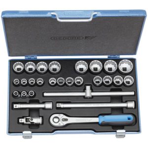 D 19 VMU-10 Set nasadnih kljuceva 1/2" 10-36 mm 28 del