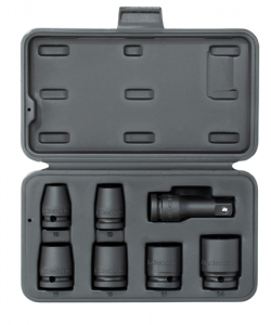 K 19-007 Set udarnih nasadnih kljuceva 1/2" 10-24 mm, 7-del.